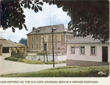 Old Café Jourdain at Mailly-Maillet, Somme France